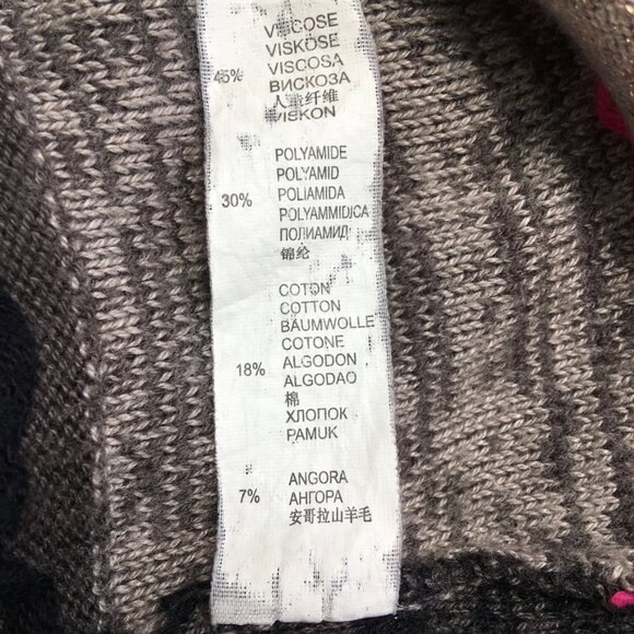 Catimini Toddler Girl Gray Brown Knit Bolero Cardigan Sweater Size 3 Years - Picture 10 of 12